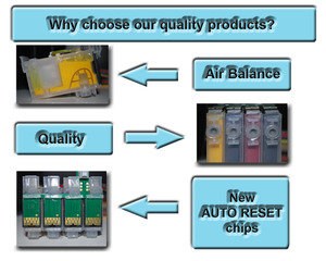 ( CIS ) CISS for Epson , Canon , HP and Brother Continuous Ink Supply Systems